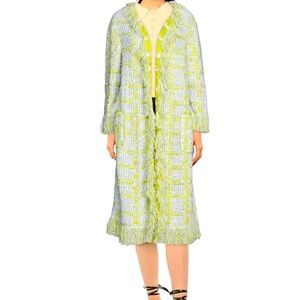 Bruno Manetti tweed cardigan coat  42/6